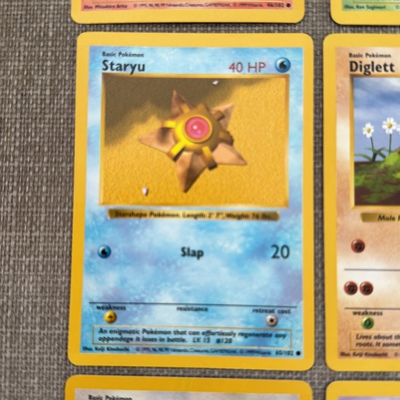 Vintage Pokémon Card Bundle (12) 1995 Perfect Condition Please See All Pics - Picture 6 of 14